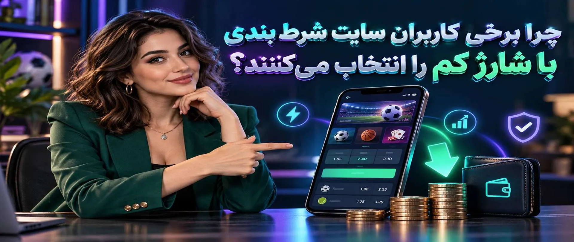 چرا برخی کاربران سایت شرط بندی با شارژ کم را انتخاب می کنند؟